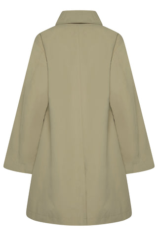 Bree Water Repellent Raincoat Pebble