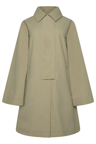 Bree Water Repellent Raincoat Pebble