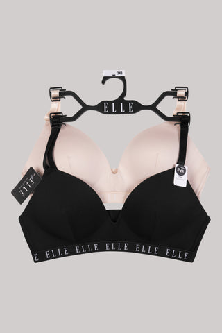 Multi Pack (2) Padded Smooth Non Wired Bras