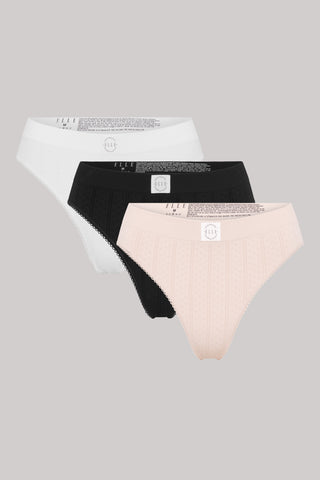 Multi Pack (3) Seamless Thongs
