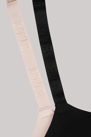 Multi Pack (2) Padded Smooth Bras Branded Strap