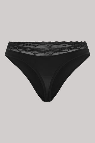 Multi Pack (5) Lace Waist Thongs