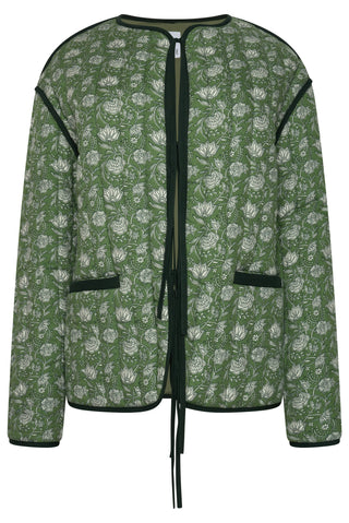 Frida Quilted Jacket Green