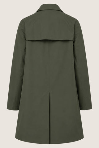 Jennifer Single Breasted Basic Mac in Green