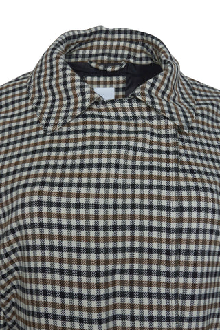 Marla Check Coat Black Check
