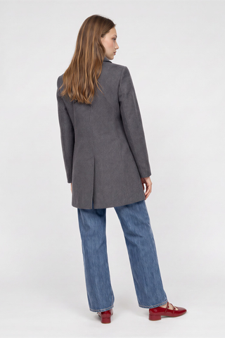 Pepper Coat Dark Grey